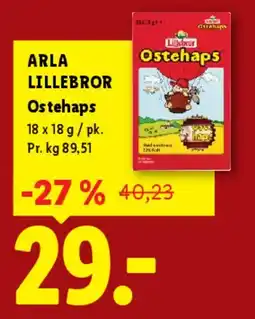 Lidl Arla Lillebror Ostehaps tilbud
