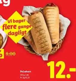 Lidl Pølsehorn tilbud