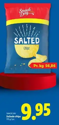 Lidl Snack Day Saltede chips tilbud