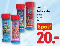 Lidl LUPILU Sæbebobler tilbud