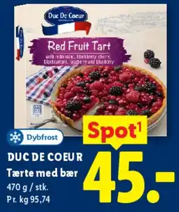 Lidl DUC DE COEUR Red Fruit Tart (Tærte med bær) tilbud