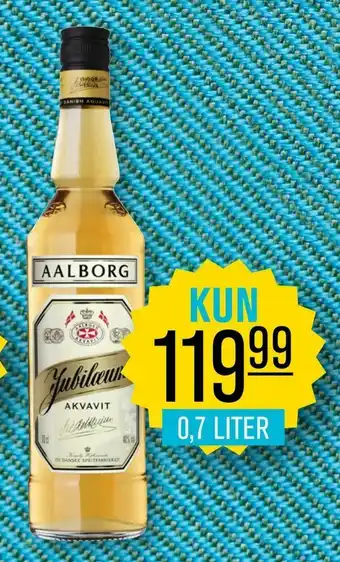 Priss Aalborg jubilæums akvavit tilbud