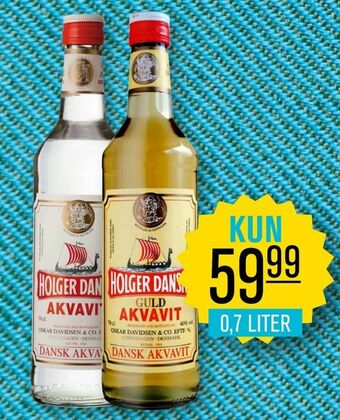 Priss Holger danske akvavit tilbud