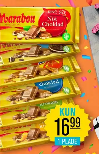 Priss Marabou chokolade tilbud