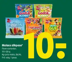 Coop 365 Malaco slikpose* tilbud