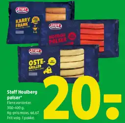 Coop 365 Steff Houlberg pølser* tilbud