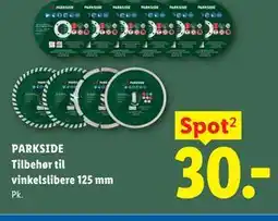 Lidl PARKSIDE Tilbehør til vinkelslibere 125 mm tilbud