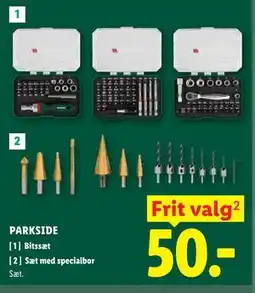 Lidl PARKSIDE Bitssæt tilbud
