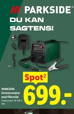 Lidl PARKSIDE Invertersvejser med fillertråd tilbud