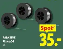 Lidl PARKSIDE Fillertråd tilbud
