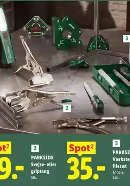 Lidl PARKSIDE Svejse- eller griptang tilbud