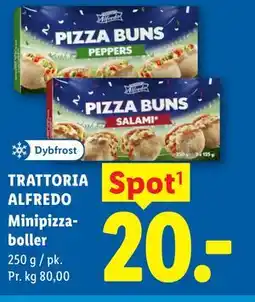 Lidl TRATTORIA ALFREDO Minipizzaboller tilbud