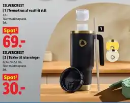 Lidl SILVERCREST Termokrus af rustfrit stål tilbud