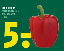 Coop 365 Rød peber tilbud