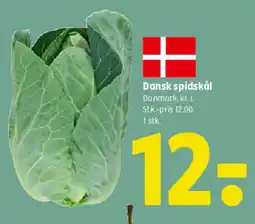 Coop 365 Dansk spidskål tilbud