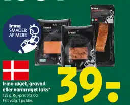 Coop 365 Irma røget, gravad eller varmrøget laks* tilbud