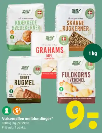 Coop 365 Valsemøllen melblandinger* tilbud
