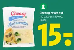 Coop 365 Cheasy revet ost tilbud