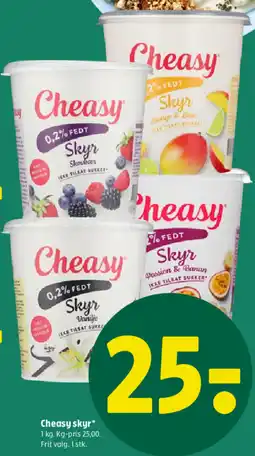 Coop 365 Cheasy skyr* tilbud