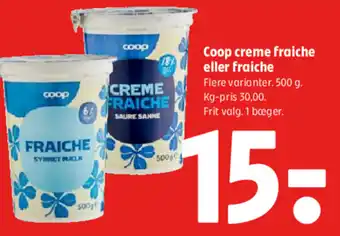Coop 365 Coop creme fraiche eller fraiche tilbud