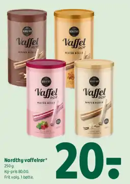 Coop 365 Nordthy vaffelrør* tilbud
