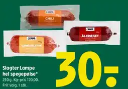Coop 365 Slagter Lampe hel spegepølse tilbud