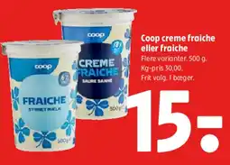Coop 365 Coop creme fraiche tilbud