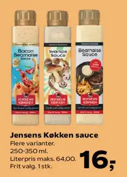 SuperBrugsen Jensens Køkken sauce tilbud
