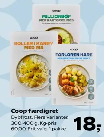 SuperBrugsen Coop færdigret tilbud
