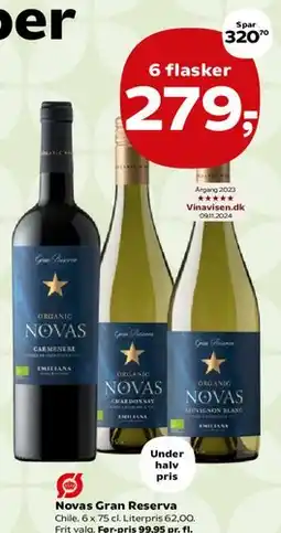 SuperBrugsen Novas Gran Reserva tilbud
