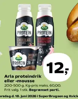 Kvickly Arla proteindrik tilbud