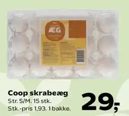 Kvickly Coop skrabeæg tilbud