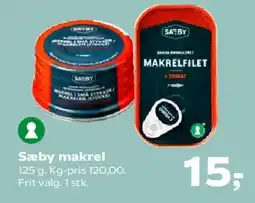 Kvickly Sæby makrel tilbud