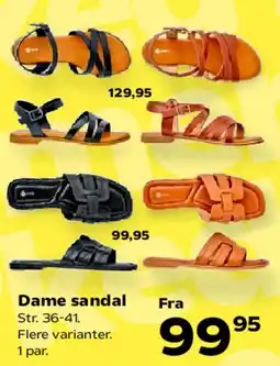 Kvickly Dame sandal tilbud