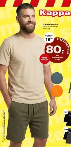Kvickly KAPPA t-shirt tilbud