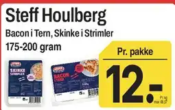 ABC Lavpris Bacon i Tern, Skinke i Strimler 175-200 gram tilbud