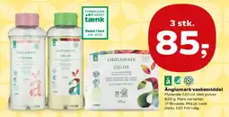 Kvickly Änglamark vaskemiddel tilbud