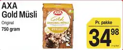 ABC Lavpris AXA Gold Müsli tilbud