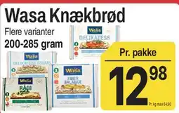 ABC Lavpris Wasa Knækbrød tilbud