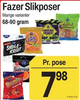 ABC Lavpris Fazer Slikposer tilbud