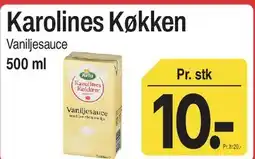 ABC Lavpris Karolines Køkken Vaniljesauce tilbud