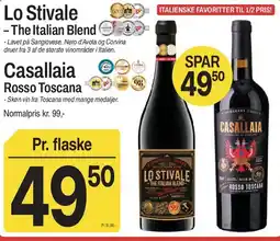 ABC Lavpris Lo Stivale / Casallia Rosso Toscana tilbud