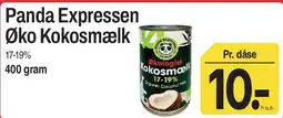 ABC Lavpris Panda Expressen Øko Kokosmælk tilbud