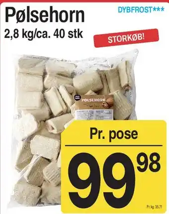 ABC Lavpris Pølsehorn tilbud