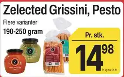 ABC Lavpris Zelected Grissini, Pesto tilbud