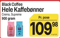 ABC Lavpris Hele Kaffebønner (Black Coffee) tilbud