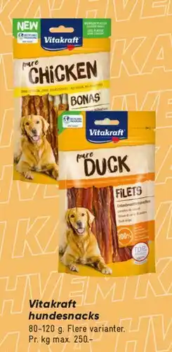 Bilka Vitakraft hundesnacks tilbud