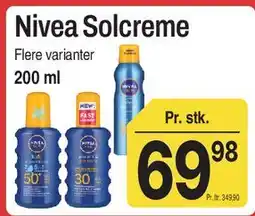 ABC Lavpris Nivea Solcreme tilbud