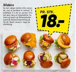Bilka Sliders tilbud