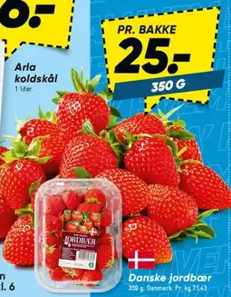 Bilka Danske jordbær tilbud